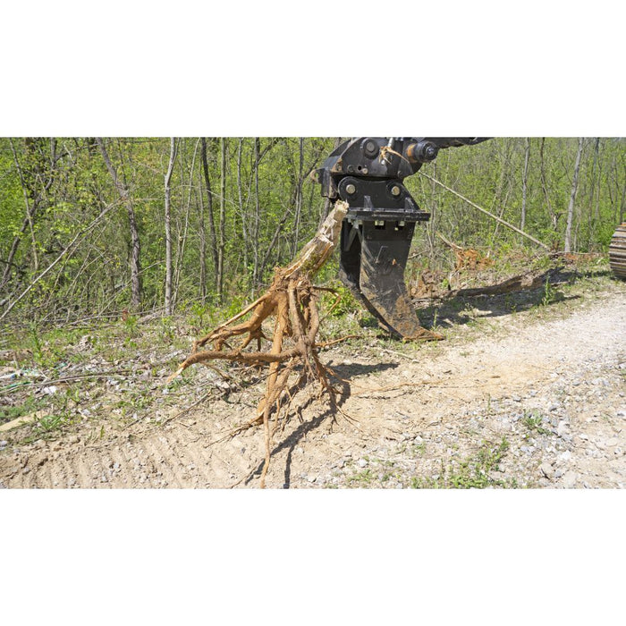 Blue Diamond Excavator Tree Grubber Attachment – Permanent Taproot Removal