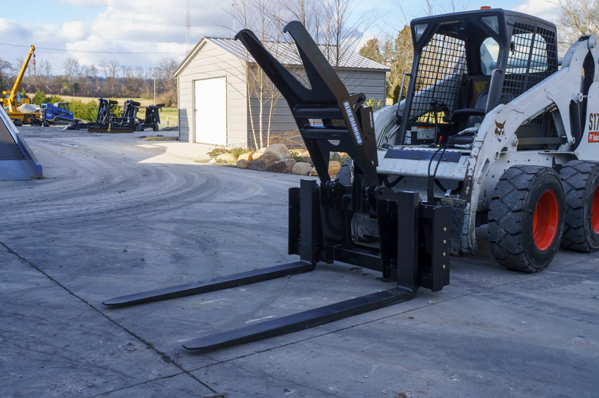 Grapple Fork | Severe Duty | 10000 lbs | Blue Diamond Attachments 106012