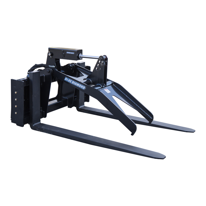Grapple Fork | Severe Duty | 10000 lbs | Blue Diamond Attachments
