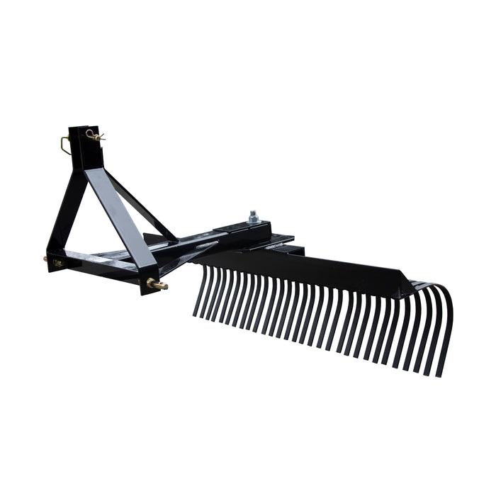 Blue Diamond Standard Duty Tractor Landscape Rake – 40″–96″ Widths