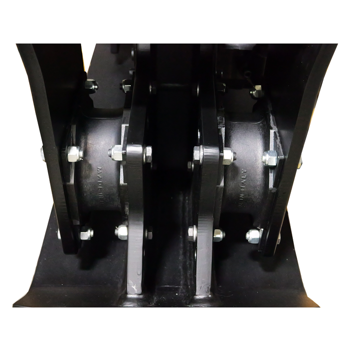 Blue Diamond Plate Compactor – Excavator & Skid Steer, Low Vibration
