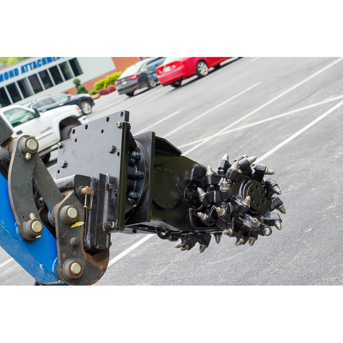 Blue Diamond Rock & Concrete Grinder Attachment – Excavator & Skid Steer Ready