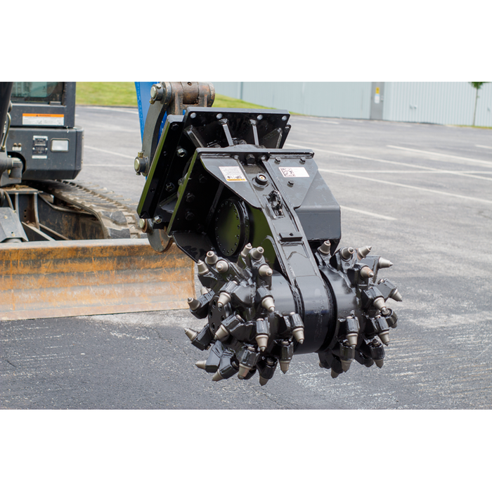 Blue Diamond Rock & Concrete Grinder Attachment – Excavator & Skid Steer Ready