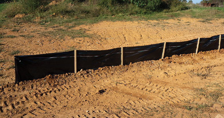 Silt Fence with Side Shift Mount | Blue Diamond Attachments