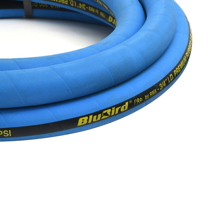 BluBird Rubber Air Hose Bulk 3/4" x 300'