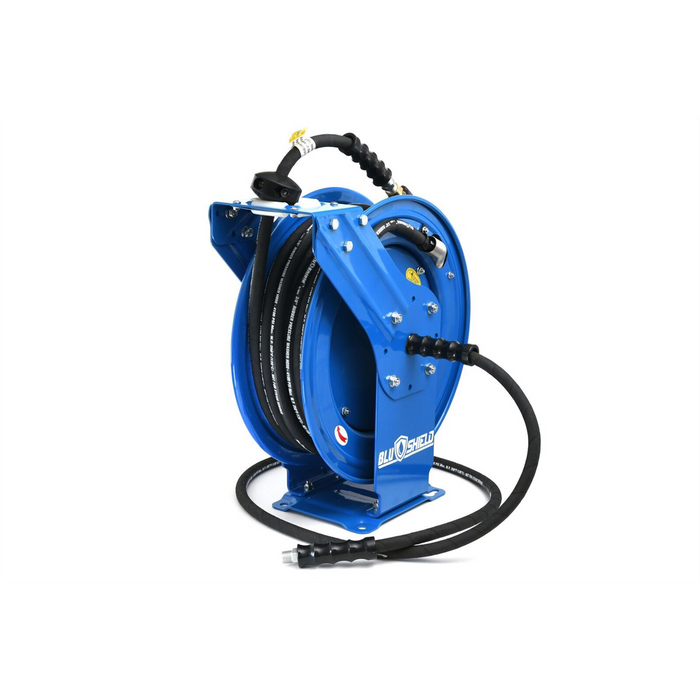 BluBird 3/8"x50' Pressure Washer Dual Arm Hose Reel BLBPWRHB14100
