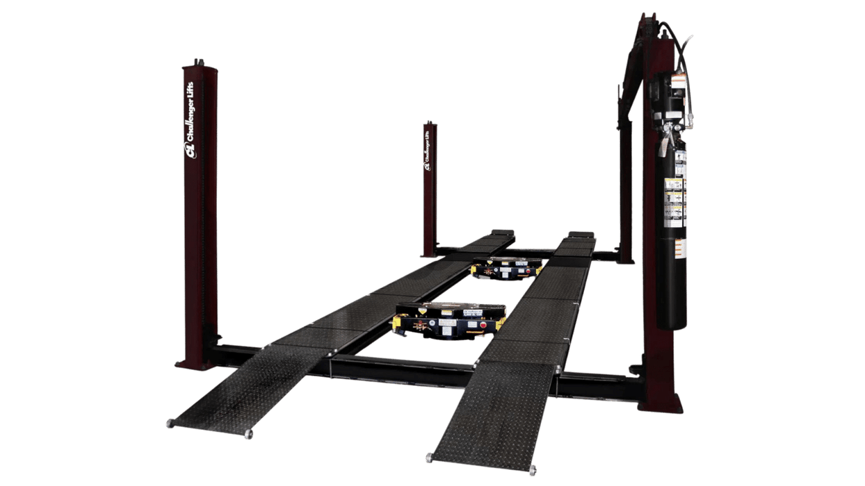 Challenger Lifts 18,000 lb 4-Post Automotive Lift – Medium-Duty Vehicle Service Lift | CHL44018