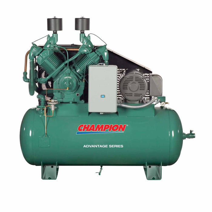 Champion HRA25-12 25HP Reciprocating Air Compressor Horizontal Tank | CHCHRA25-12