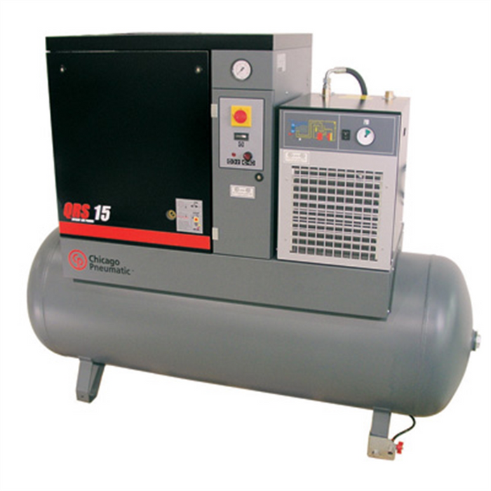 Chicago Pneumatic CPC QRS 15HP Air Compressor – 3 Phase 208-230/460V Industrial Duty