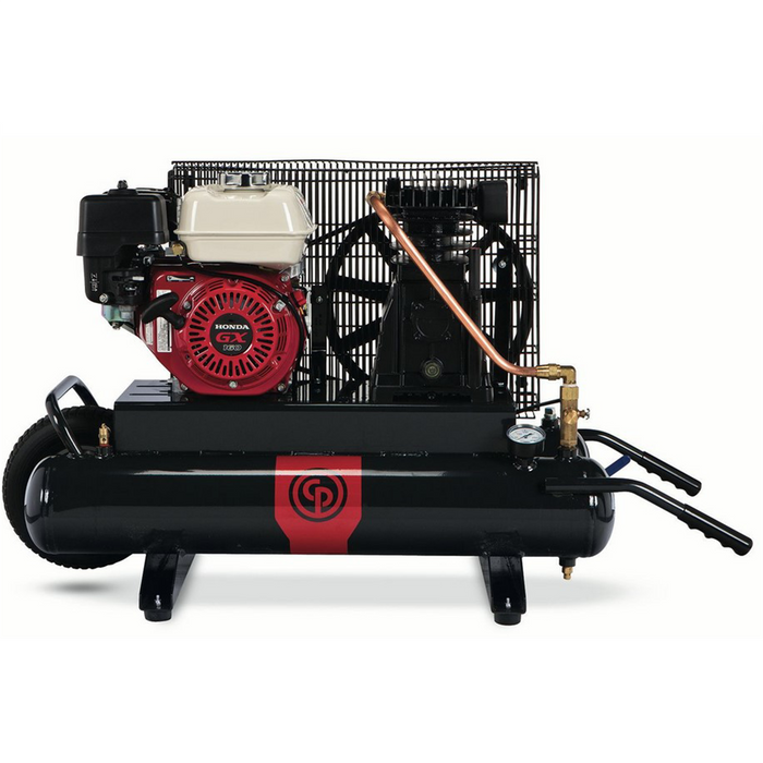 Chicago Pneumatic 5.5 HP Honda Gas Air Compressor 8 Gallon Twin Tank – CPCRCP-5530 Portable Contractor-Grade Compressor