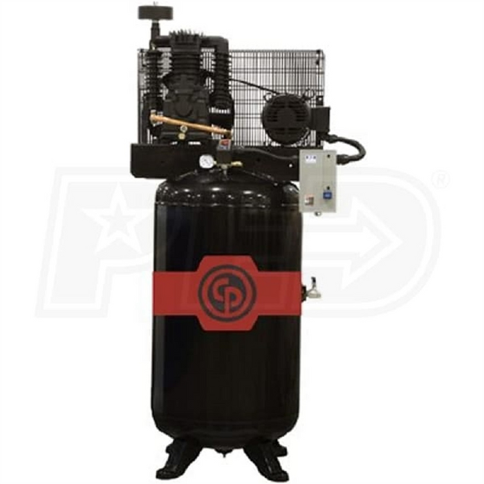 Chicago Pneumatic 5HP Air Compressor – 80 Gallon Vertical Tank 3 Phase (CPCRCP-583V)