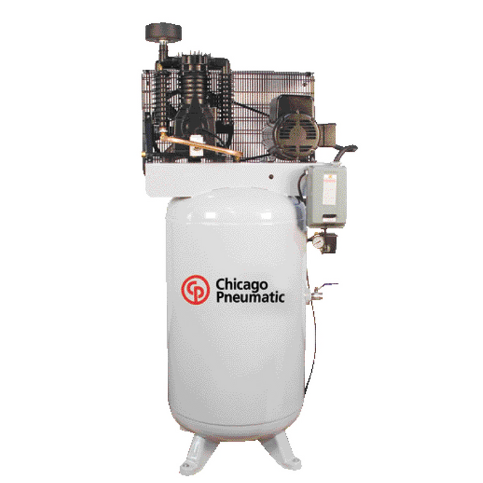 Chicago Pneumatic 5HP Air Compressor – 80 Gallon Vertical Tank Single Phase (CPCRCP-581V)