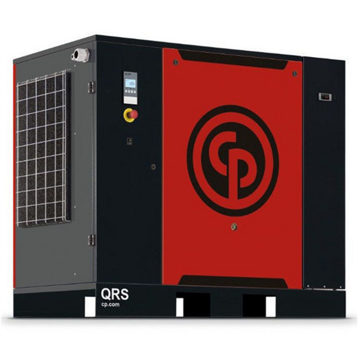 Chicago Pneumatic 25 HP 3-Phase Tank Mounted Air Compressor with Dryer CPCQRS25HPD | Industrial Compressed Air System