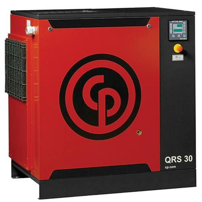Chicago Pneumatic 30 HP 3-Phase Tank Mounted Air Compressor CPCQRS30HP | Industrial Compressed Air System