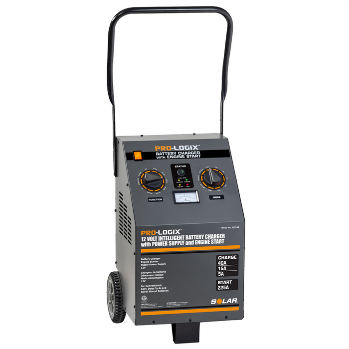 Clore Automotive 12V 40A PRO-LOGIX Wheel Charger with Power Mode & Boost – 25 Pack SOLPL3740-PL25