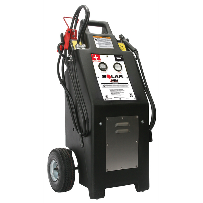Clore Automotive SOLAR HT1224AGM 12/24V Heavy Truck Jump Starter – AGM Battery Powered Commercial Booster | SOLHT1224AGM