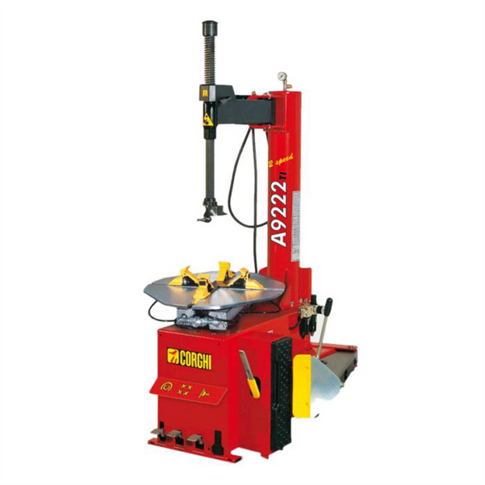 Corghi A9222TI Swing Arm Rim Clamp Tire Changer with Electric Motor – Professional Auto Shop Equipment COR0-11120014-00