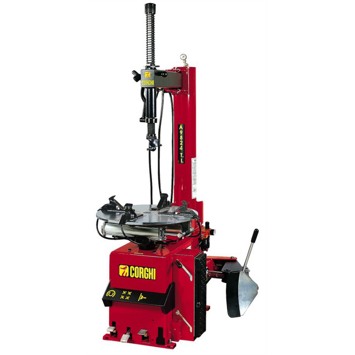 Corghi A9824TI Swing Arm Rim Clamp Tire Changer with Air Motor – Professional Auto Shop Equipment COR0-11101705-00