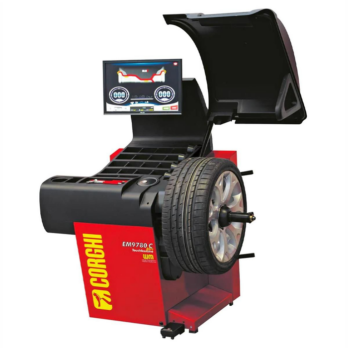 Corghi EM9780-C Wheel Balancer COR0-21109783-00 – Automatic Tire Balancing Machine with Precision Measurement System