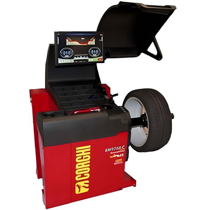 Corghi EM9780 Wheel Balancer COR0-21109790-00 – Automatic Tire Balancing Machine with Precision Technology