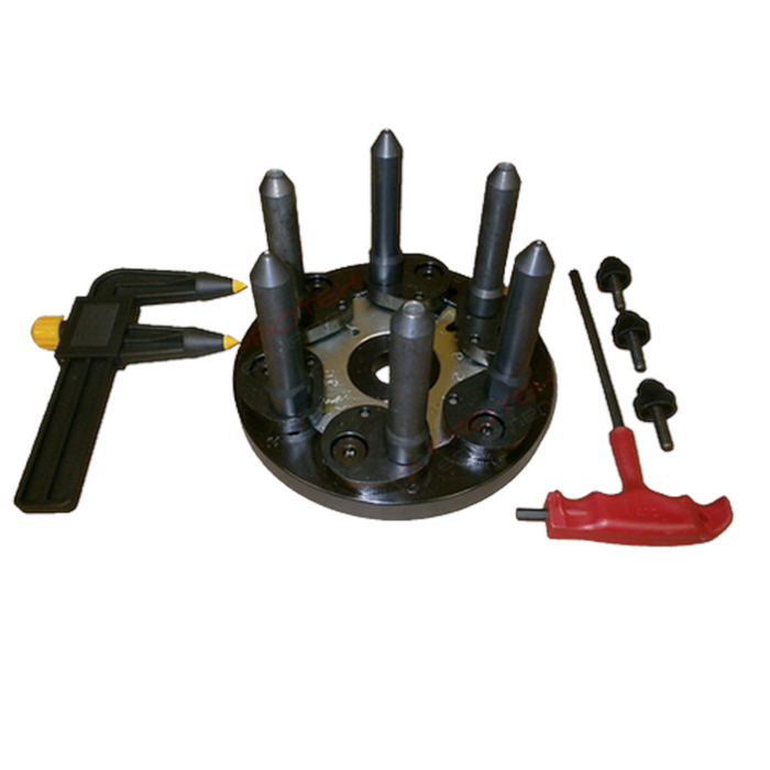 Corghi Large Reverse Mount Kit (Complete) – COR8-15100019 Wheel Adapter for 6.5"–9" Stud Range