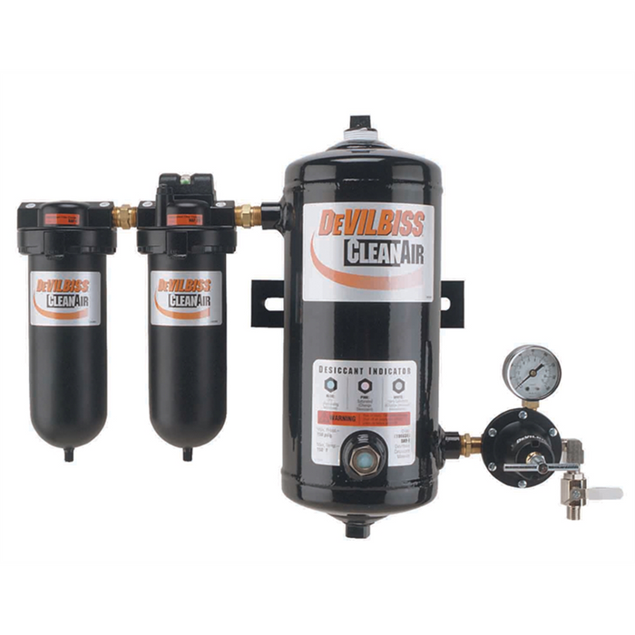 DeVilbiss 3-Stage Desiccant Air Dryer System DEVDAD500