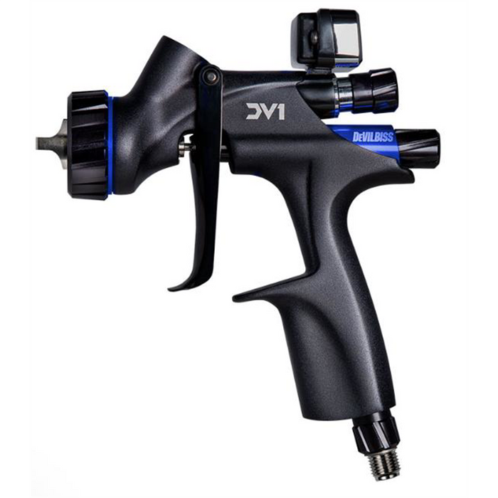 DeVilbiss DV1-B Basecoat Spray Gun Digital Uncupped HVLP (1.2,1.3 1.4) DEV704504