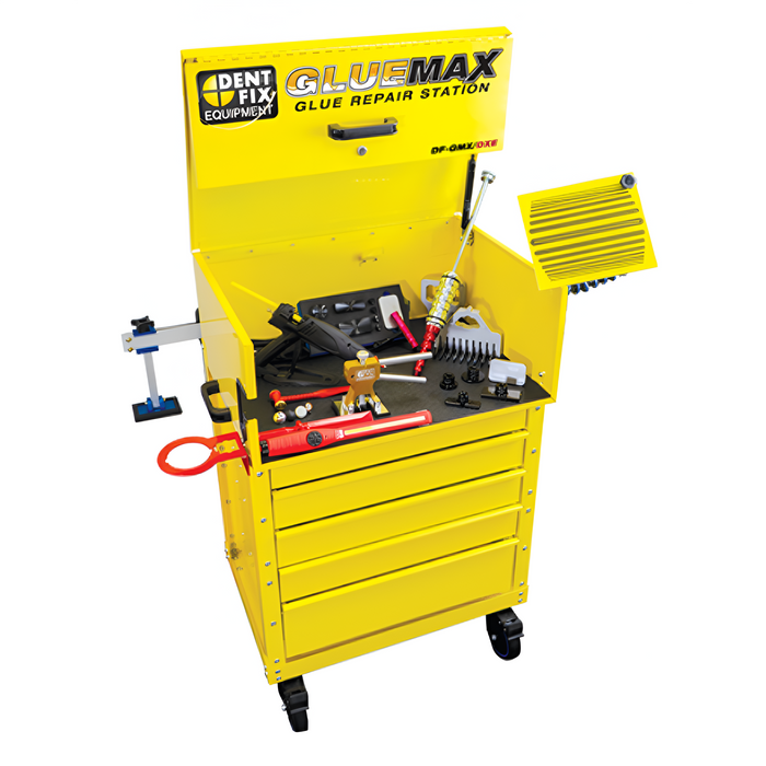 Dent Fix GMDXE Glue Pull Dent Repair Kit – Cold & Hot Glue System for Steel & Aluminum Panels (OEM Safe)