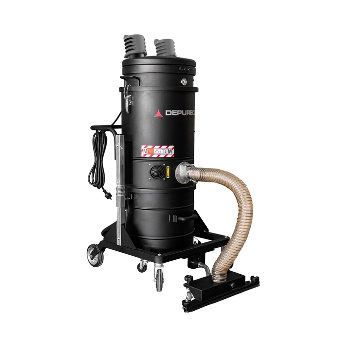 Industrial Vacuum | 26 Gal Bin Capacity | 1HP | Depureco M100 NFPA