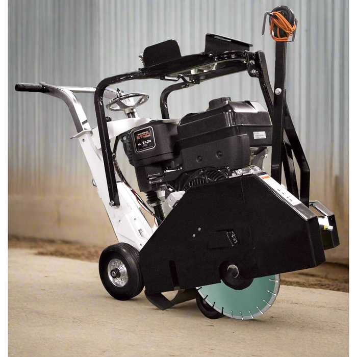 Walk Behind Saw | 8.5 HP | Honda GX270 Gas | 14" Guard | Diamond Products