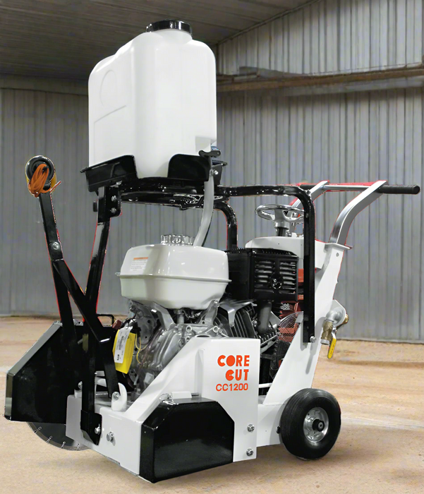 Walk Behind Saw | 8.5 HP | Honda GX270 Gas | 14" Guard | Diamond Products