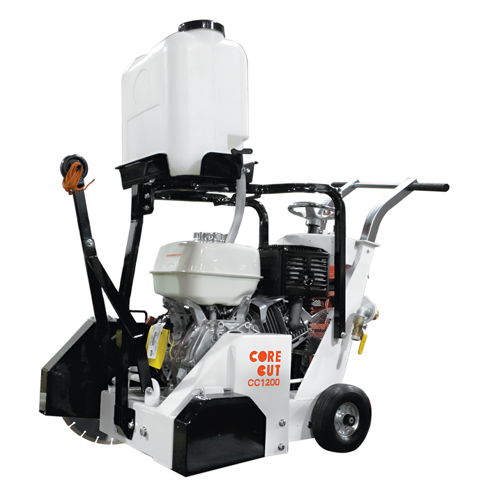 Walk Behind Saw | 8.5 HP | Honda GX270 Gas | 14" Guard | Diamond Products
