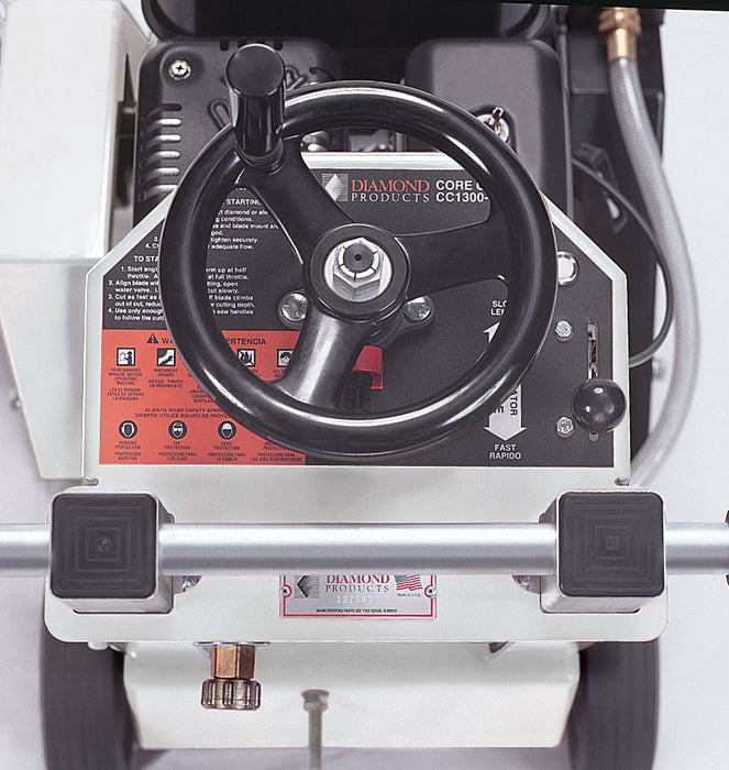 Walk Behind Saw | 8.5HP | Honda GX270 Gas | 14" Guard | Diamond Products