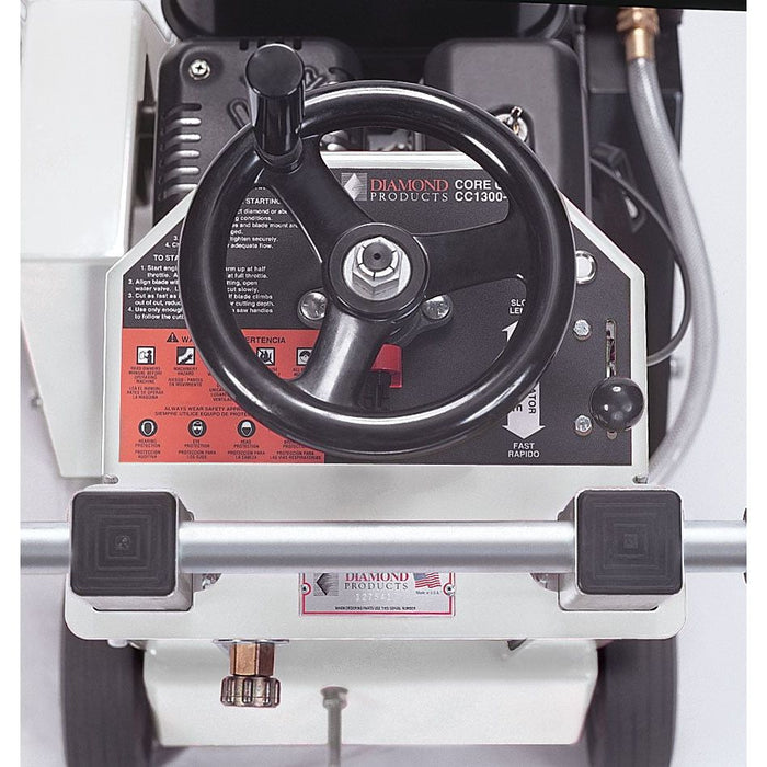 Walk Behind Saw | 8.5HP | Honda GX270 Gas | 14" Guard | Diamond Products