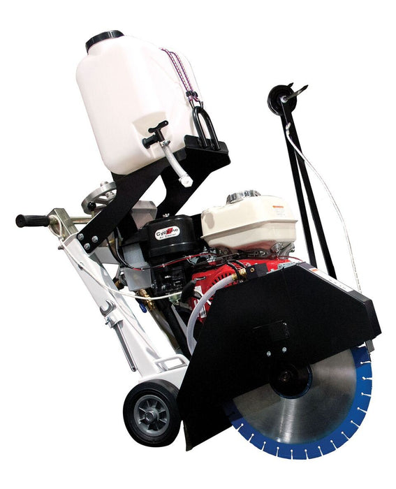 Walk Behind Saw | 8.5HP | Honda GX270 Gas | 14" Guard | Diamond Products