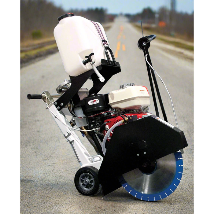Walk Behind Saw | 8.5HP | Honda GX270 Gas | 14" Guard | Diamond Products
