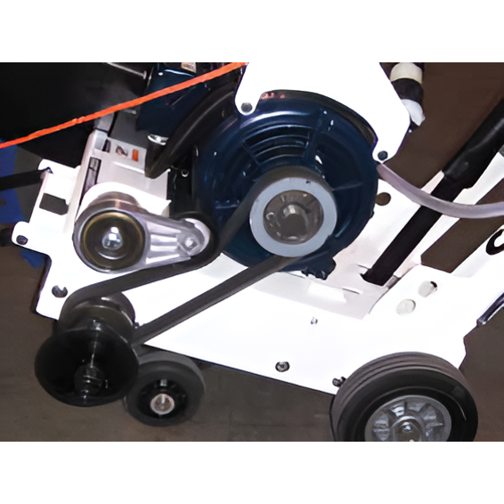 Walk Behind Saw | 7.5HP | 460V | Baldor Electric | 20" Guard | Diamond Products