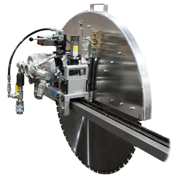 Wall Saw Package with Track | 36'' Guard | Diamond Products