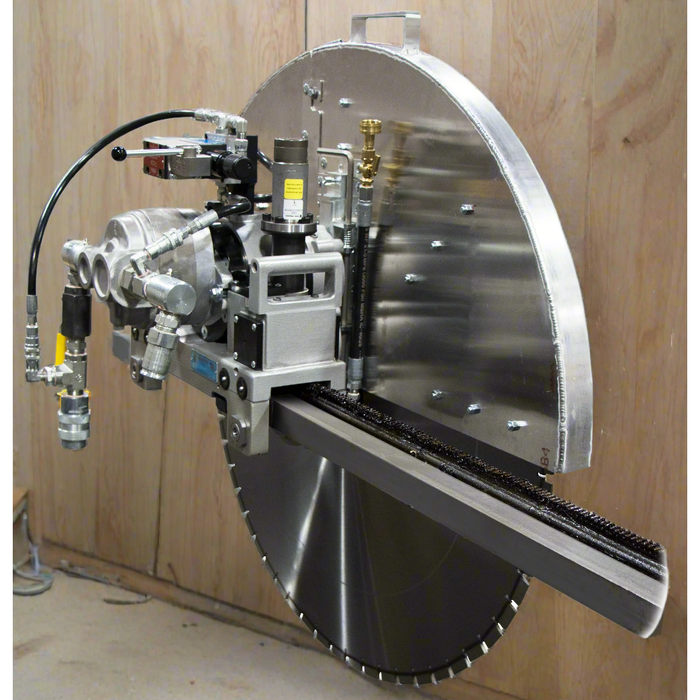 Wall Saw Package with Track | 36'' Guard | Diamond Products