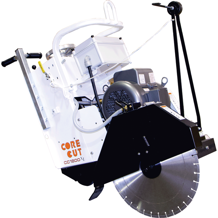 Walk Behind Saw | 23HP | Briggs Vanguard Gas | 14" Guard | Diamond Products