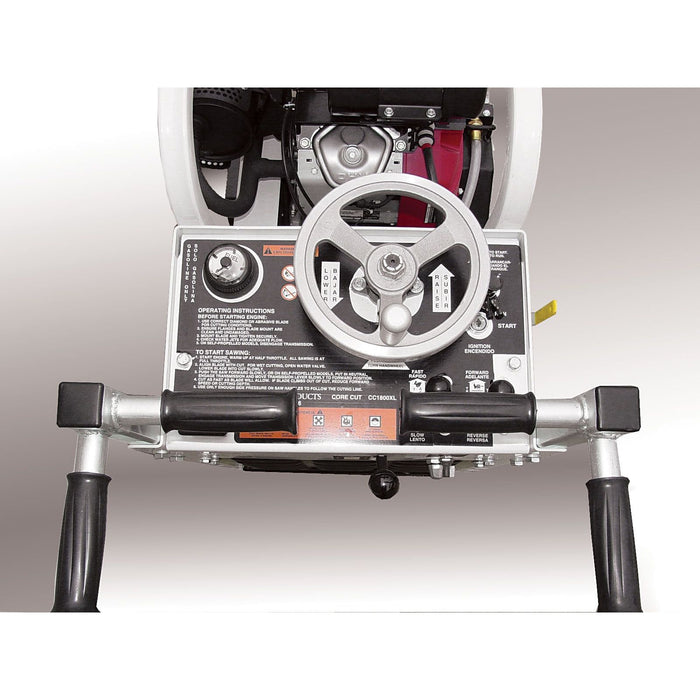 Walk Behind Saw | 23HP | Briggs Vanguard Gas | 14" Guard | Diamond Products