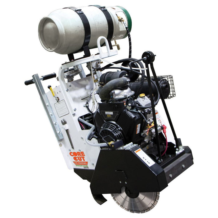 Walk Behind Saw | 23HP | Briggs Vanguard Propane | 14" Guard | Diamond Products