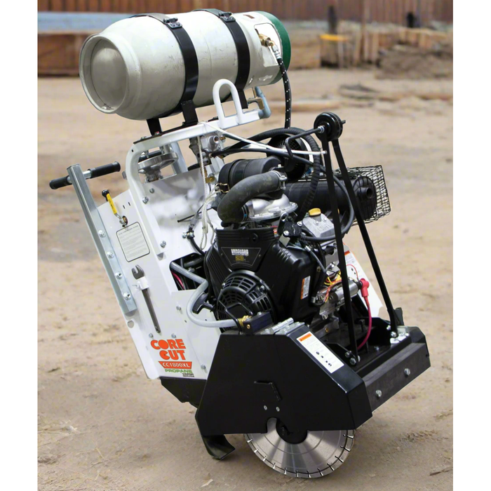 Walk Behind Saw | 23HP | Briggs Vanguard Propane | 14" Guard | Diamond Products
