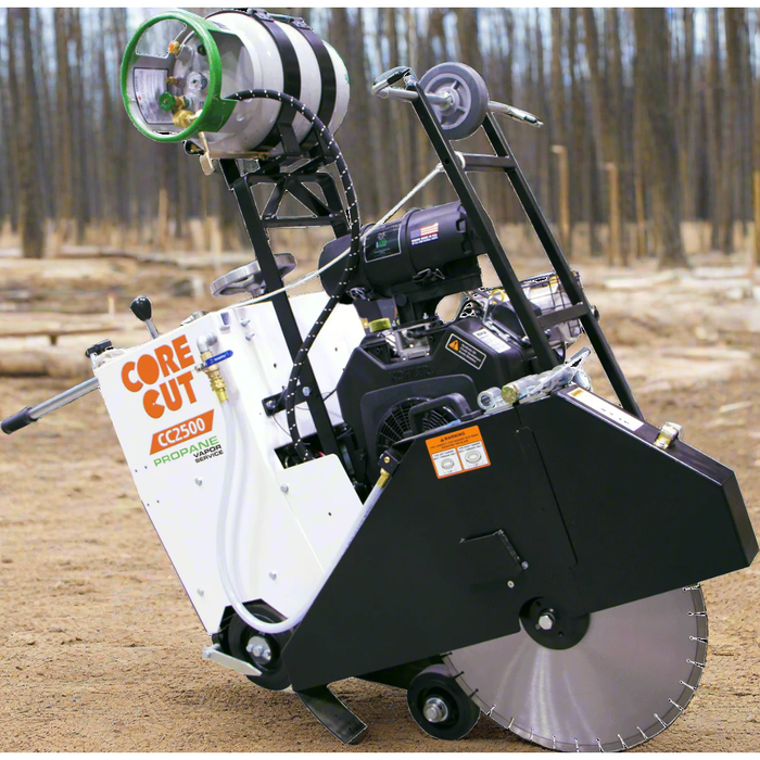 Walk Behind Saw | 25HP | Kohler Command EFI Propane | 14" Guard | Diamond Products