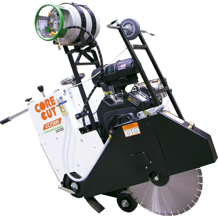 Walk Behind Saw | 25HP | Kohler Command EFI Propane | 14" Guard | Diamond Products