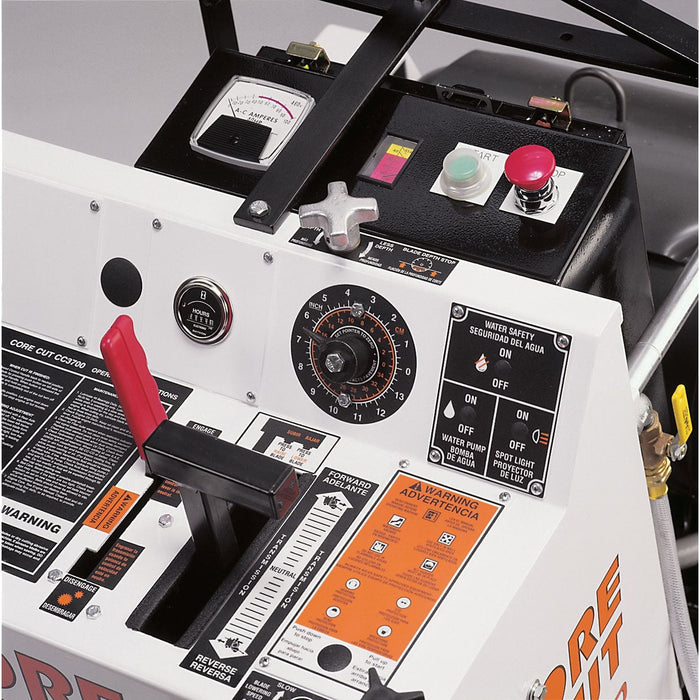 Walk Behind Saw | 30HP | 575V | Baldor Electric | 14" Guard | Diamond Products