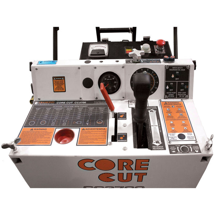 Walk Behind Saw | 30HP | 575V | Baldor Electric | 14" Guard | Diamond Products