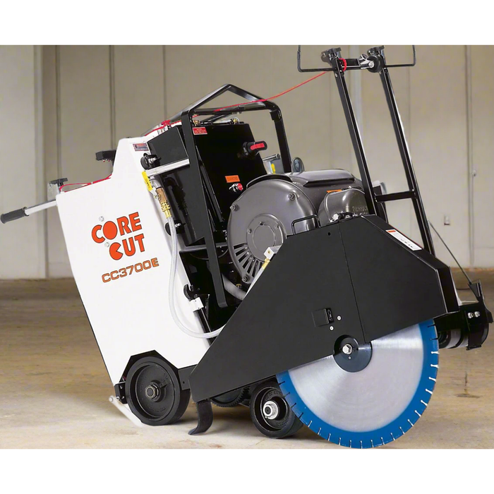 Walk Behind Saw | 30HP | 575V | Baldor Electric | 14" Guard | Diamond Products