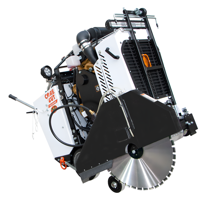 Rear Pivot Saw | 48 HP | CAT Diesel | 30'' Guard | Diamond Products CC4948DCV-3-30