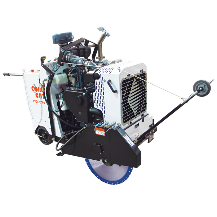 Walk Behind Saw | 71 HP | Kubota Diesel | 30'' Guard | Diamond Products